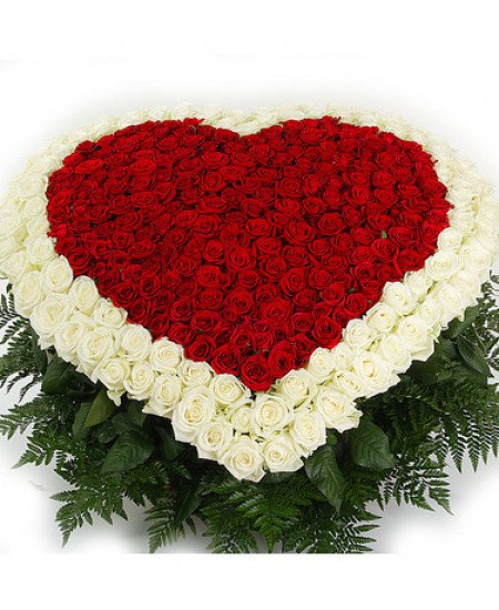 Композиция «Счастливая любовь»  из 101 розы